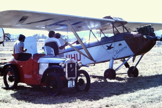 VH-UHU 1928 Westland Widgeon, Apr 1979