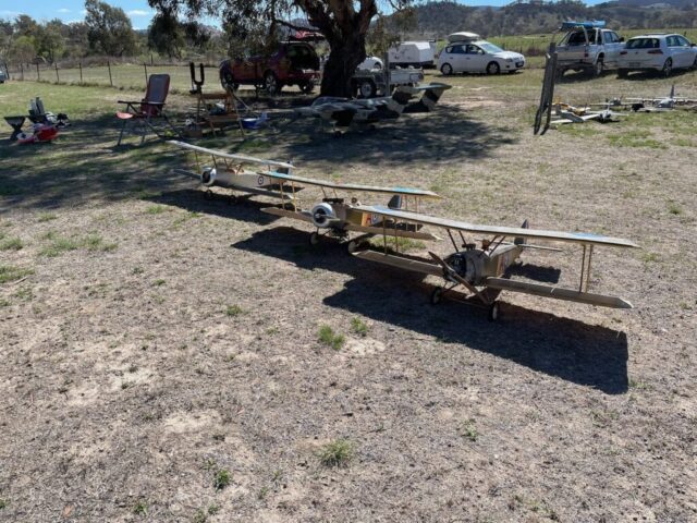 A squadron of Sopwith Pups